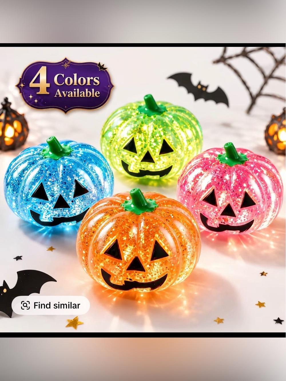 Glitter Jack-O'-Lantern Pumpkin Dumplings